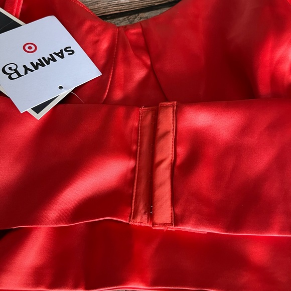 NWT Black History Month Sammy B Orange Tie Front Bustier - Picture 12 of 13